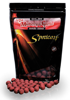 SPORTCARP Boilies Mulberry Garlic 20 mm / 800g