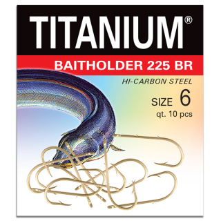 Háček TITANIUM BAIT. 225 BR 6