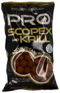 STARBAITS Boilies SCOPEX KRILL 24 mm / 800g