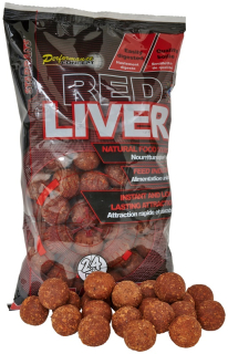 STARBAITS Boilies RED LIVER 24 mm / 800g