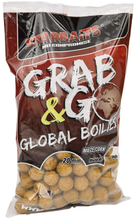 STARBAITS Global boilies SWEET CORN 20 mm / 1 kg