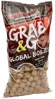 STARBAITS Global boilies SWEET CORN 20 mm / 2,5 kg