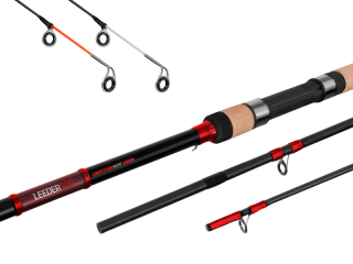 DELPHIN Prut LEEDER FEEDER 360 cm / 100 g / 3 díly