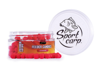 SPORTCARP Plovoucí nástrahy Feeder Candies Cranberry ( Brusinka ) 75ml 8mm
