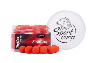 SPORTCARP Plovoucí boilies Reflex Strawberry (jahoda - červená) 11 mm