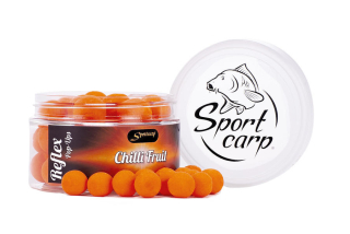 SPORTCARP Plovoucí boilies Reflex Chilli Fruit (kořeněné ovoce - oranžová) 11 mm