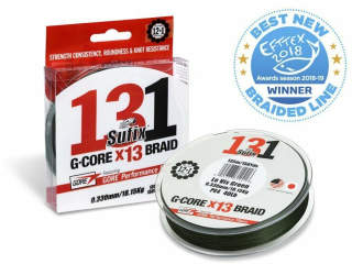 SUFIX Šňůra 131 G-CORE 0,165 mm 9,1 kg 150 m green